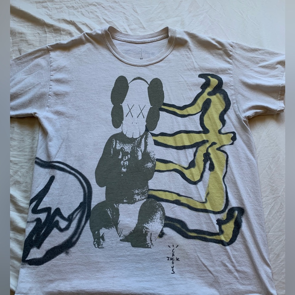 KAWS x Travis Scott shirt